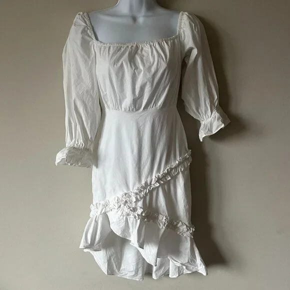 MAJORELLE Avalyn Mini Dress in White - Size XS - Picture 3 of 11